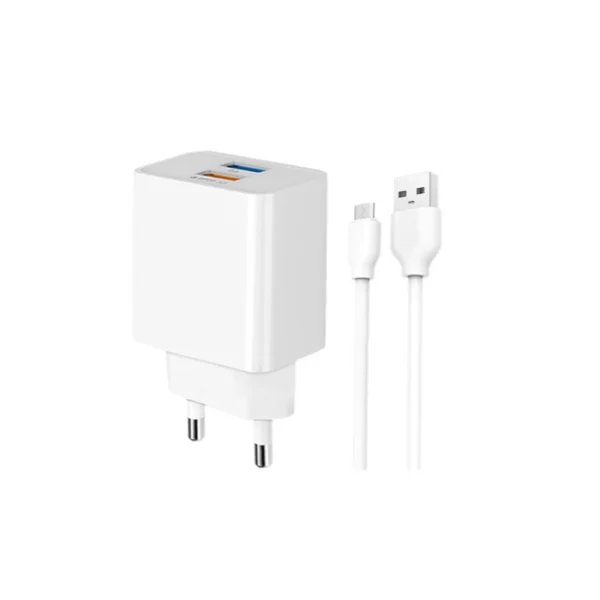 شارژر پرووان مدل PWC525 با کابل تبدیل MicroUSB