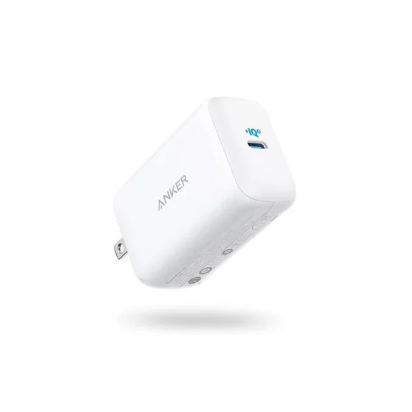 شارژر دیواری انکر مدل A2712H21 PowerPort III 65W Pod به همراه مبدل برق مجموعه 3 عددی
