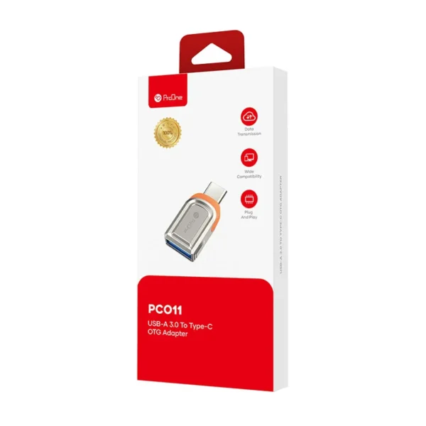 مبدل USB-A به USB-C پرووان مدل PCO 11