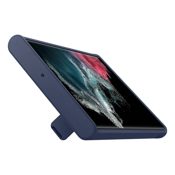 کاور سامسونگ مدل Protective Stand مناسب برای گوشی موبایل سامسونگ Galaxy S22 Ultra به همراه پایه نگهدارنده