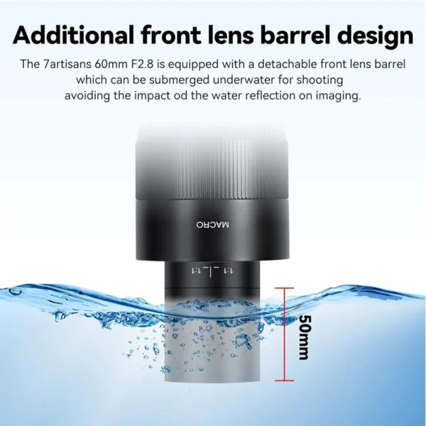 لنز دوربین سون آرتیزانس مدل 60mm F/2.8 For Sony E