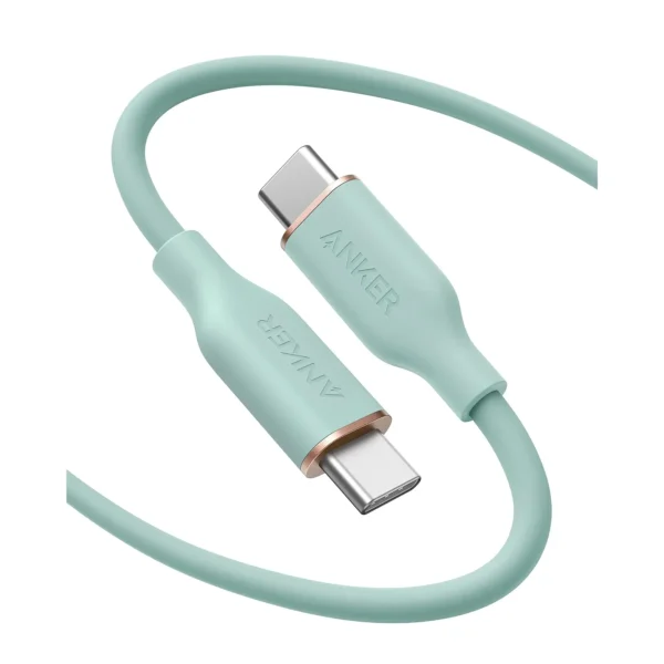 کابل USB-C به USB-C انکر مدل A8553 PowerLine III Flow طول 1.8 متر