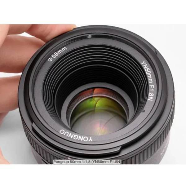 لنز دوربین یونگنو مدل Prime YN50MM F1.8