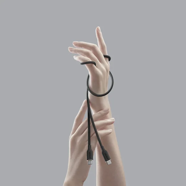 کابل USB-C به USB-C انکر مدل A8553 PowerLine III Flow طول 1.8 متر