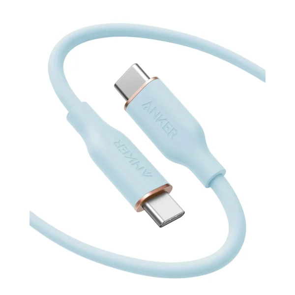 کابل USB-C به USB-C انکر مدل A8553 PowerLine III Flow طول 1.8 متر