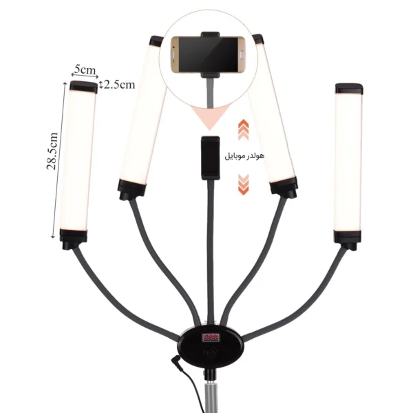 نور ثابت ال ای دی ایدابلو مدل FX-800II