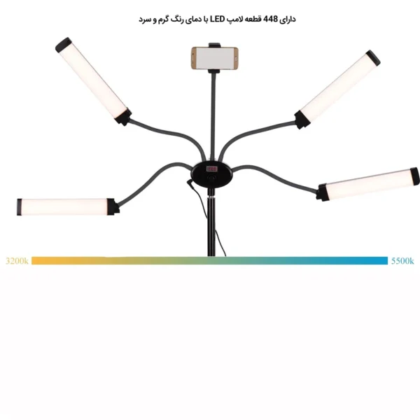 نور ثابت ال ای دی ایدابلو مدل FX-800II