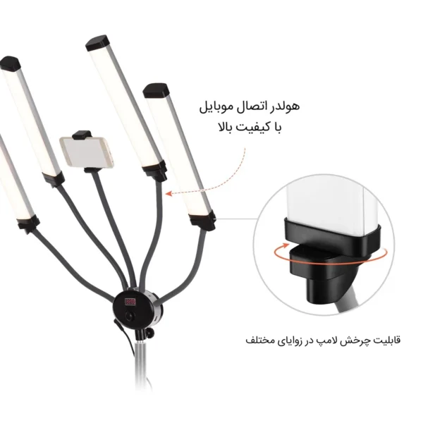 نور ثابت ال ای دی ایدابلو مدل FX-800II