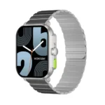 ساعت هوشمند گلوریمی مدل GS2 Pro دارای قابلیت های صفحه نمایش رنگی، صفحه نمایش لمسی، کنترل سطح اکسیژن خون، قابلیت مکالمه، بند سیلیکون