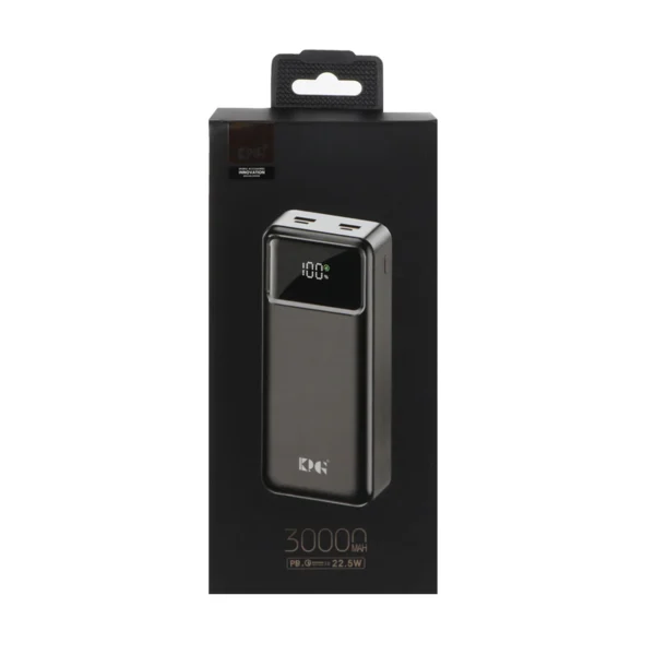 پاوربانک کینگ پاور مدل kpg-302 ظرفیت 30000 میلی آمپر ساعت