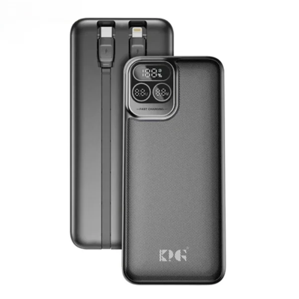 پاور بانک کینگ پاور مدل kpg-301 ظرفیت 30000 میلی آمپر ساعت