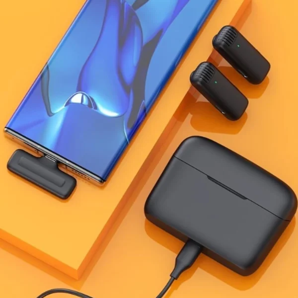 میکروفن بی سیم گرین لاین مدل 2in1 Digital Display Type-C