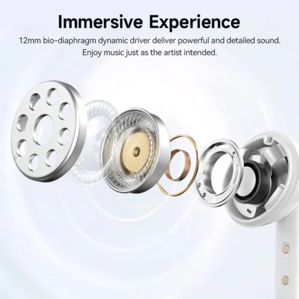 هدفون بلوتوثی کیو سی وای مدل Melobuds N50