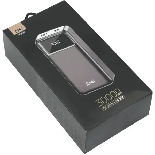 پاوربانک کینگ پاور مدل kpg-302 ظرفیت 30000 میلی آمپر ساعت