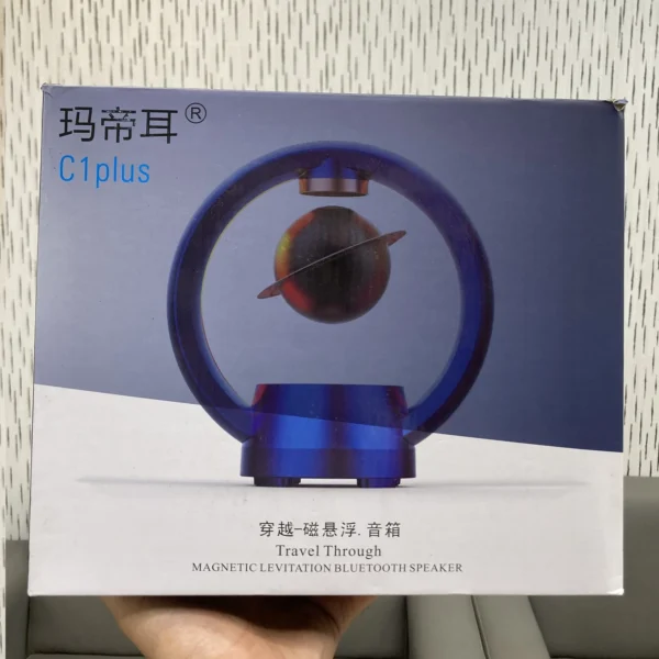 اسپیکر بلوتوثی مدل c1 plus طرح کره معلق زحل