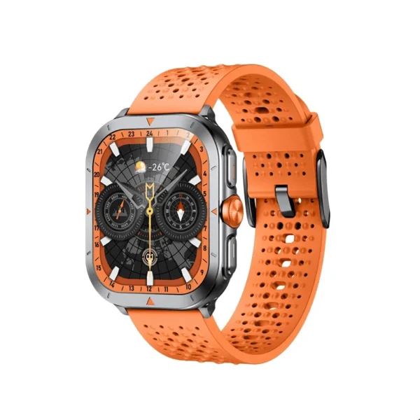 ساعت هوشمند 53 میلی‌متری گلوریمی مدل GX TRACE با بند سیلیکونی