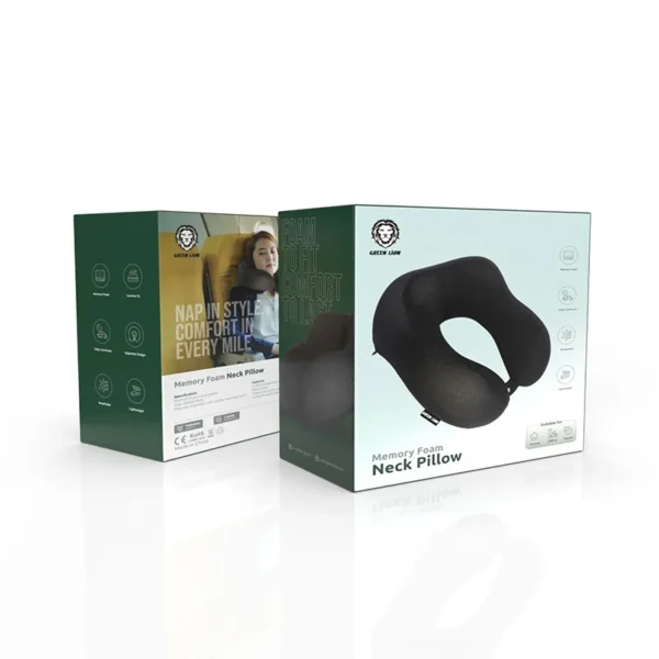 بالش دور گردنی گرین لاین مدل GNMEFMNECKBK