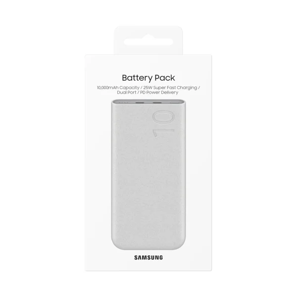 پاوربانک 25 وات سامسونگ مدل EB-P3400 ظرفیت 10000 میلی آمپر ساعت