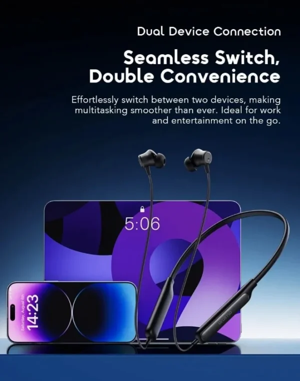 هندزفری گردنی اورایمو مدل NECKLACE 5