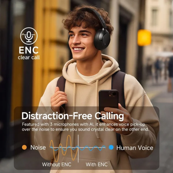 هدفون بلوتوثی کیو سی وای مدل H3 Pro