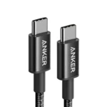 کابل تبدیل USB-C به USB-C انکر مدل Nylon A8752 طول یک متر